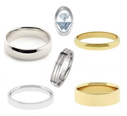 We Have Many Different Wedding Rings to Choose from Online
