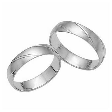 18k His & Hers Classic Gold 031 Wedding Band Set HH03118K