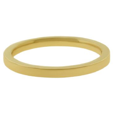 14k Gold Plain flat wedding bands, Fine quality wedding rings only at